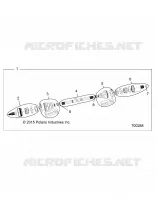 DRIVE TRAIN, HALF REAR SHAFT