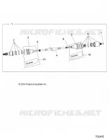DRIVE TRAIN, REAR DRIVE SHAFT