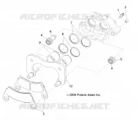 REAR BRAKE CALIPER