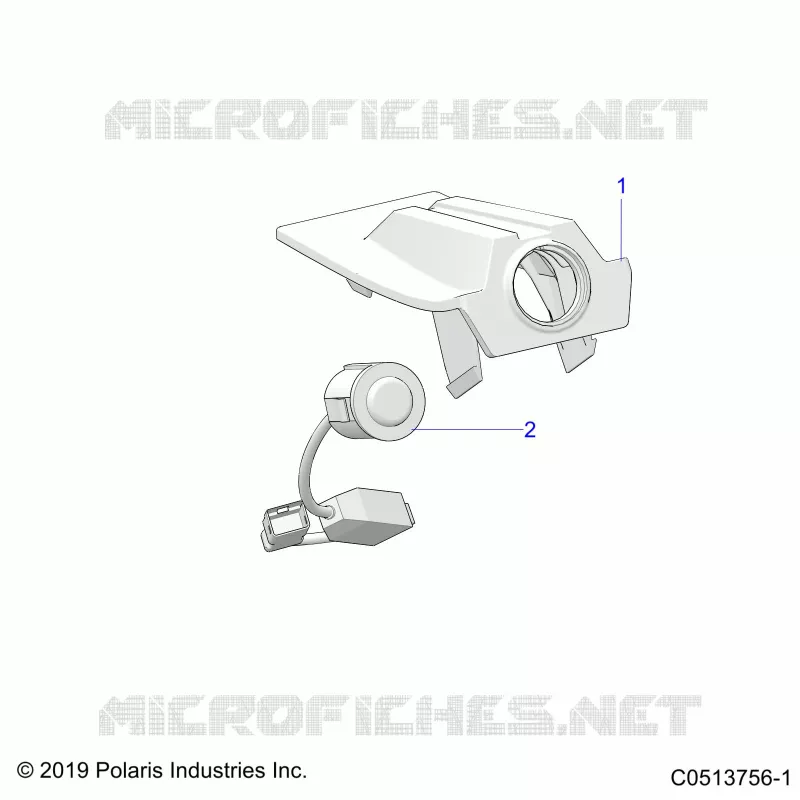 ELECTRICAL, BACKUP CAMERA T24AARHD/GD (C0513756-1)
