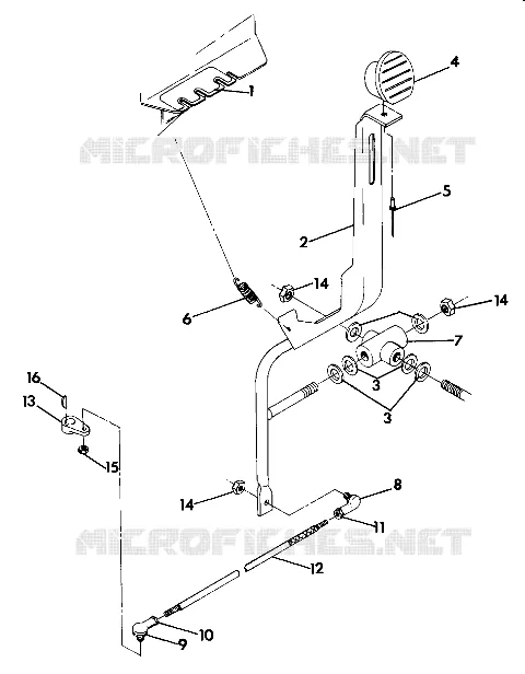 SHIFT LINKAGE ASSEMBLY UPDATED 5/90 (4917731773038A)