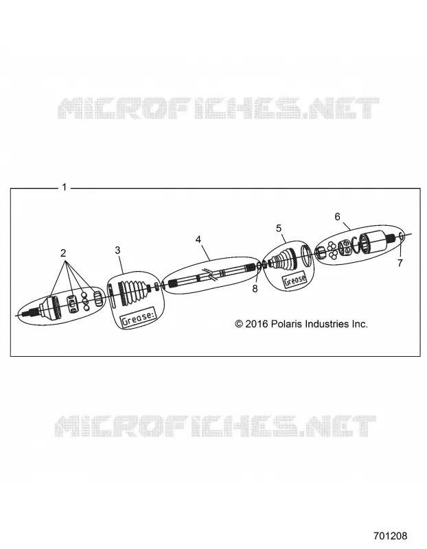 DRIVE TRAIN, FRONT HALF SHAFT 