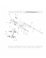 SUSPENSION, FRONT TORQUE ARM