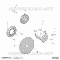 STARTER AND DRIVE