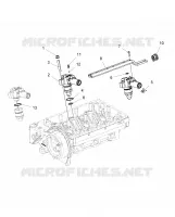 ENGINE, FUEL INJECTION PUMP, DELIVERY PIPE