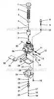 CARBURETOR SPORT SKS E940243 (49273627360030)