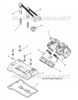 THROTTLE  BODY AND VALVE COVER