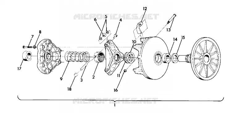 DRIVE CLUTCH (4917871787012A)