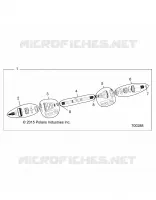 DRIVE TRAIN, REAR HALF SHAFT