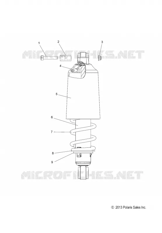 FRONT TRACK SHOCK (7043995)