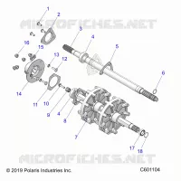 DRIVE TRAIN, JACKSHAFT AND DRIVESHAFT