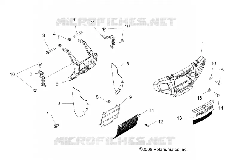 FRONT BUMPER AND MOUNTING