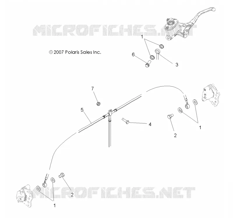 FRONT BRAKE BRAKE LINES