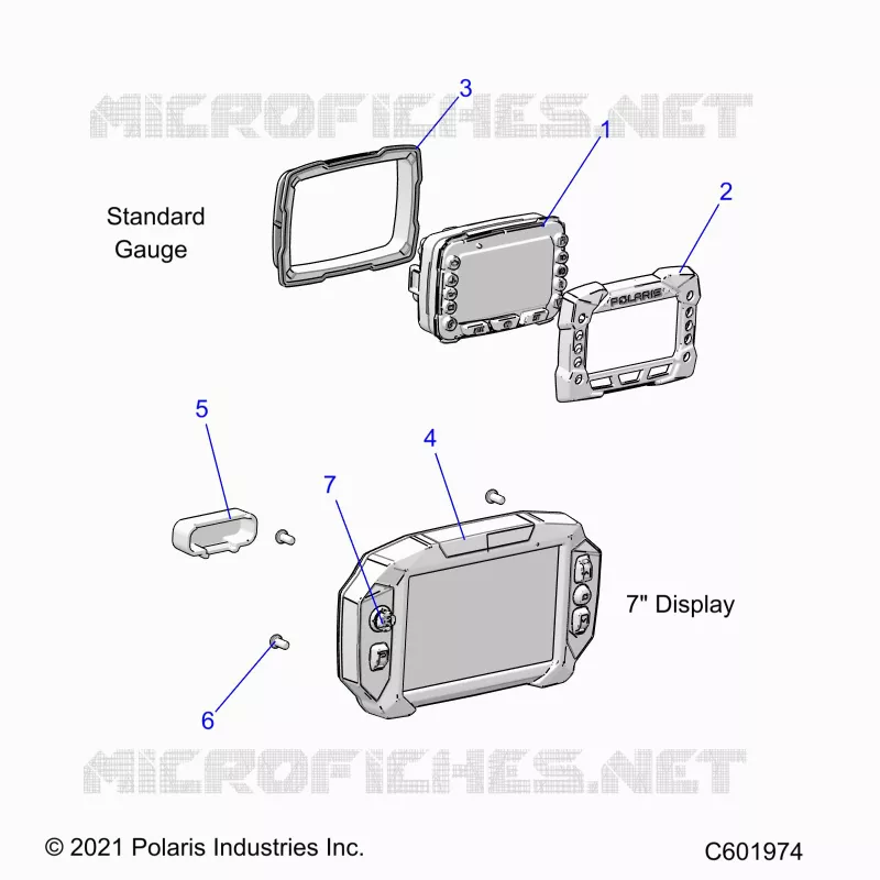 ELECTRICAL, MULTI FUNCTION GAUGE