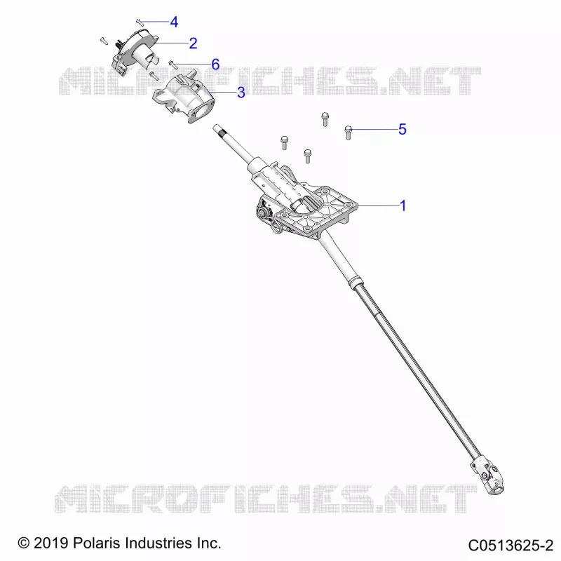 STEERING, UPPER STEERING ASM.