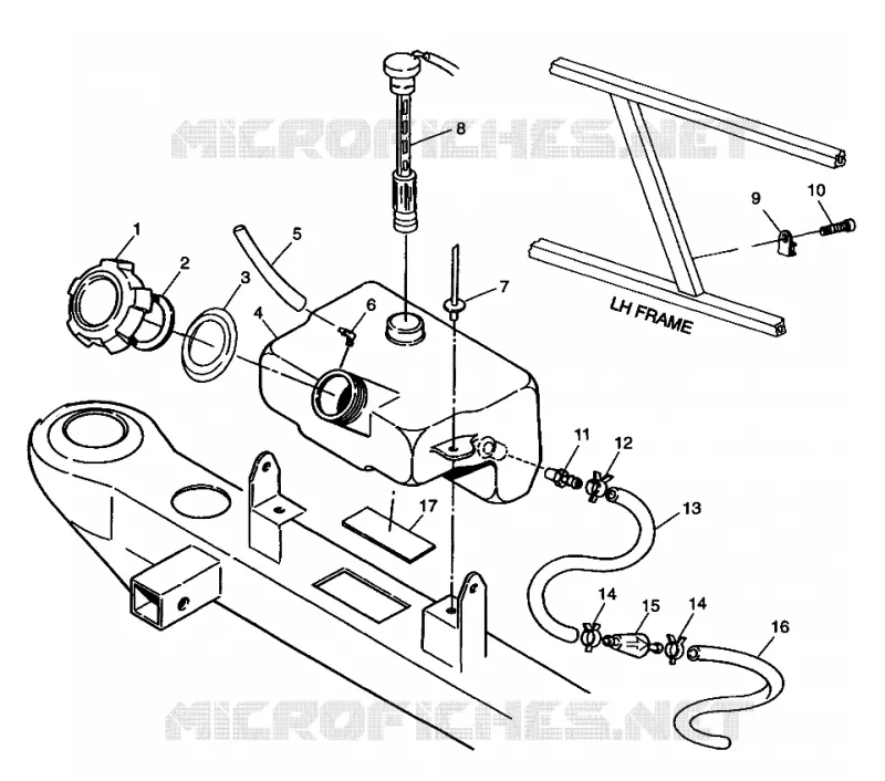 OIL TANK XPRESS 300 W98CA28C (4945364536B001)