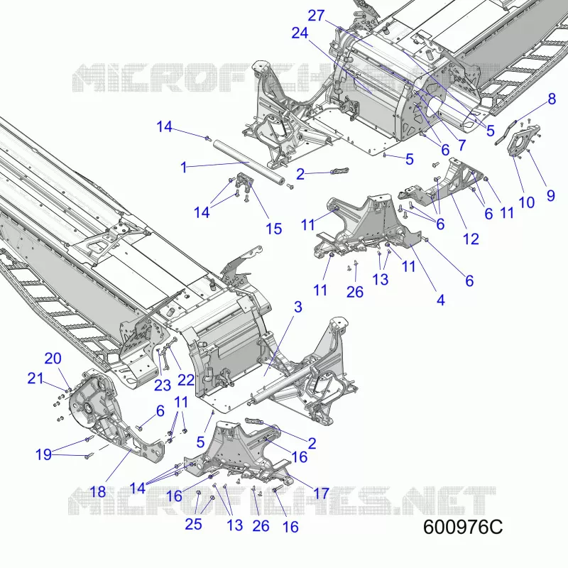 CHASSIS, BULKHEAD ASM.