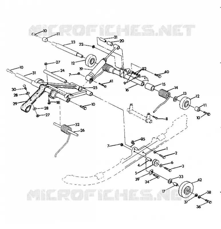 FRONT/REAR TORQUE ARM INDY LITE/STAR LITE (4921332133015A)