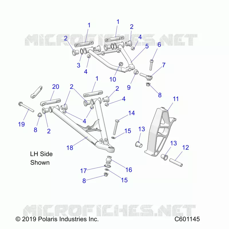 FRONT WISHBONES