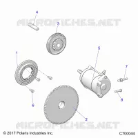 STARTER AND DRIVE