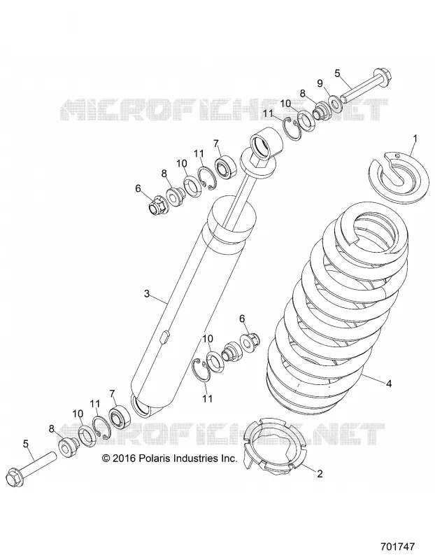 REAR SUSPENSION SHOCK
