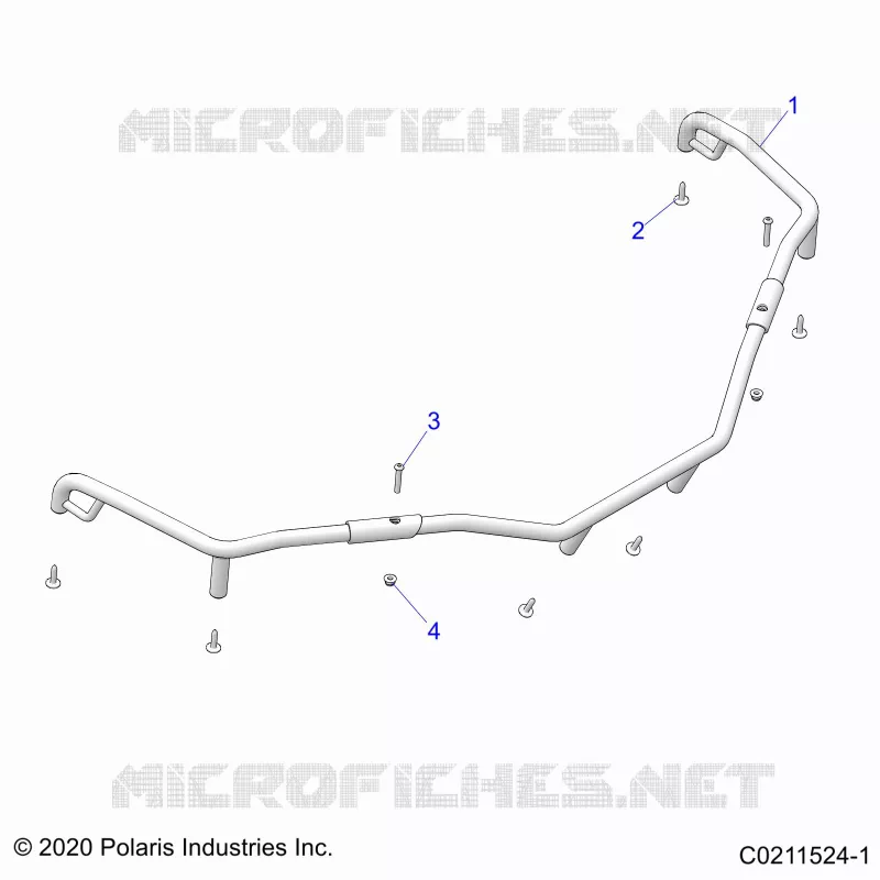 FRONT RACK, EXTENDERS