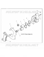 REAR BRAKE CALIPER