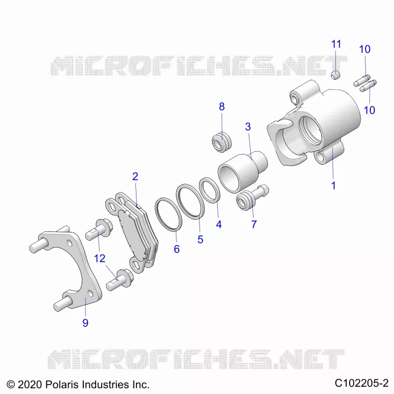 BRAKES, REAR CALIPER