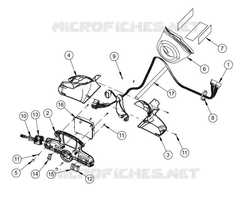 INSTRUMENT POD ADJUSTABLE TILT STEERING