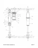 IFS SHOCK, HI LO ADJ., SNOW CHECK OPTION (7044384)