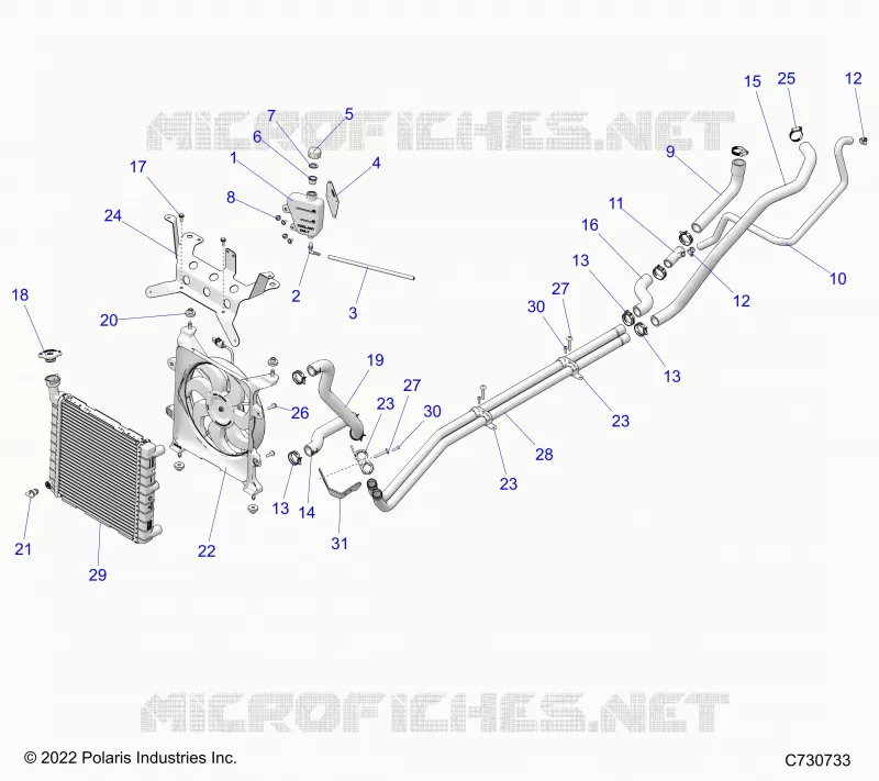 ENGINE, COOLING SYSTEM