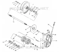 DRIVE TRAIN ASSEMBLY SPORT / 0930443 (4922942294017A)
