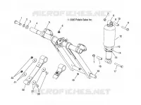 FRONT TORQUE ARM AND SHOCK