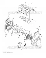ENGINE, BLOWER HOUSING    RECOIL STARTER