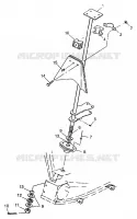 STEERING POST    XPLORER 300 W97CC28C (4939813981B012)