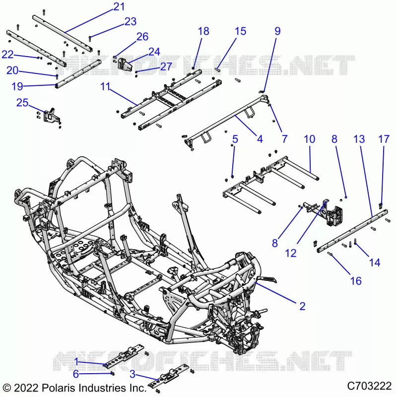 CHASSIS, MAIN FRAME