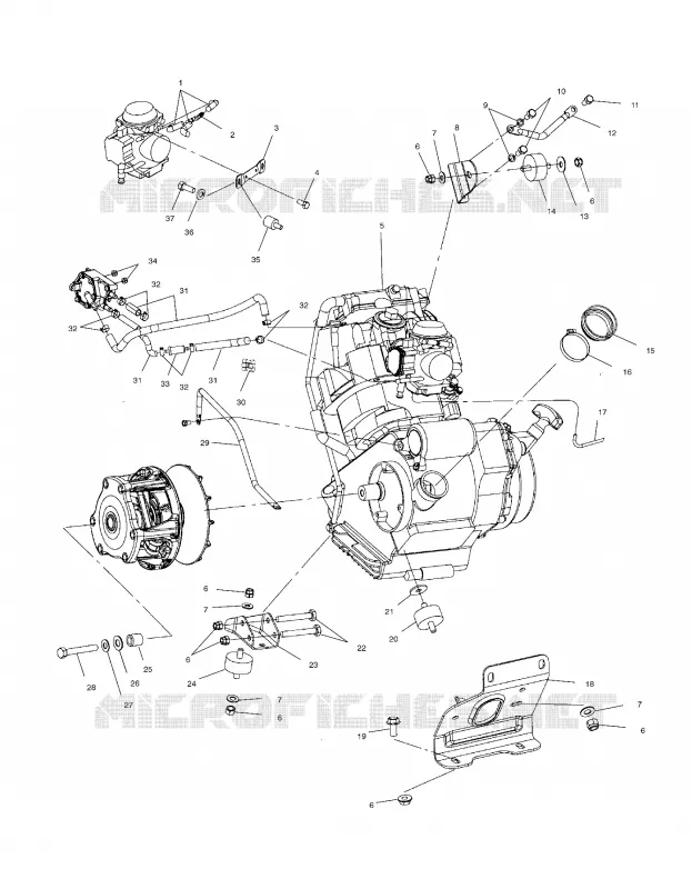 ENGINE MOUNTING