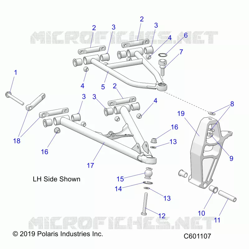 FRONT WISHBONES
