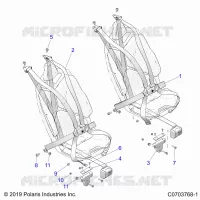 SEAT BELT MOUNTING