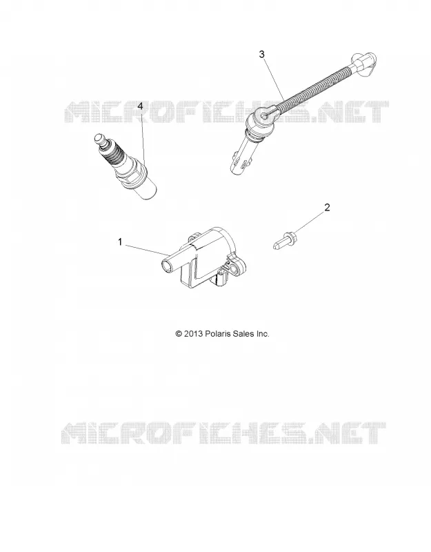 ELECTRICAL, IGNITION COIL, WIRE AND SPARK PLUG