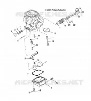 CARBURETOR, LOWER
