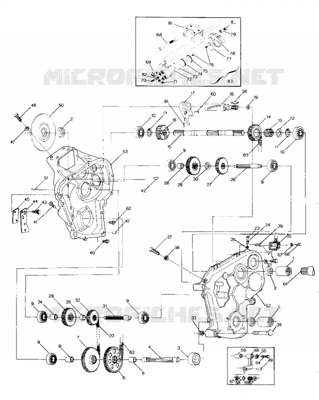 BRAKE   CHAINCASE SUPERTRAK (491713171311A)
