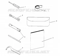 TOOL KIT    XLT RMK 0960956, XLT SKS 0960556 AND EUROPEAN XLT SKS E960556 (4931813181D003)