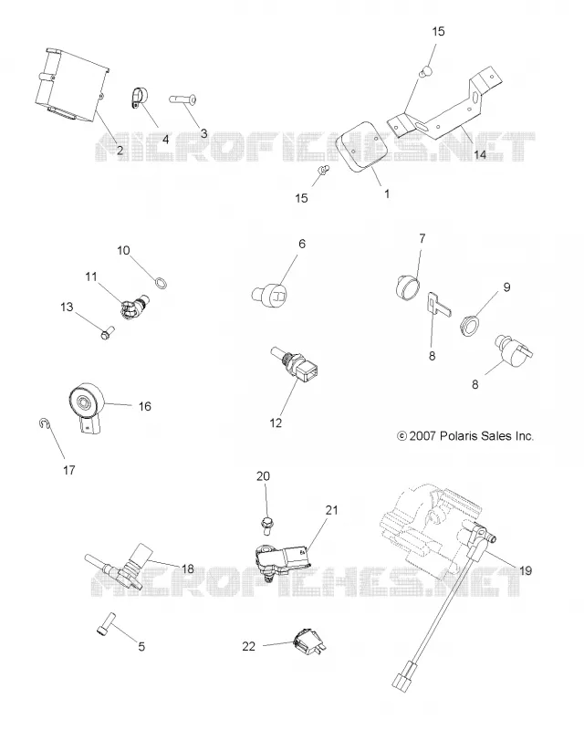 SWITCHES AND SENSORS AND ECM