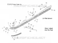 SUSPENSION, RAIL MOUNTING, LE