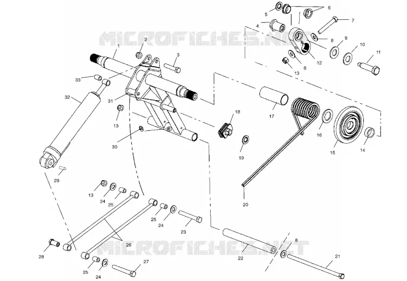 REAR TORQUE ARM