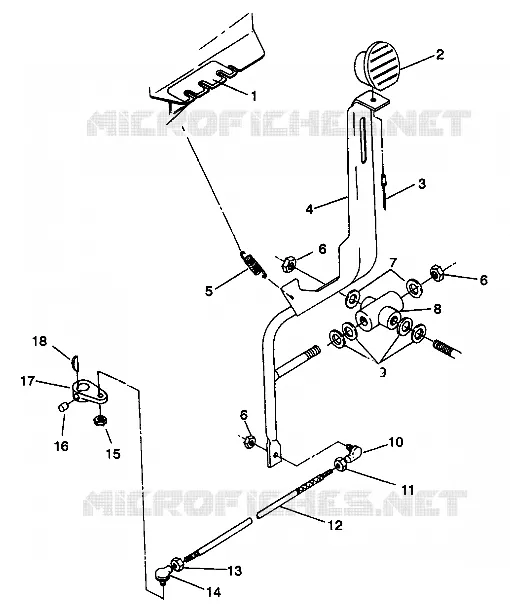 SHIFT LINKAGE ASSEMBLY TRAIL BOSS W938527 (4924072407024A)