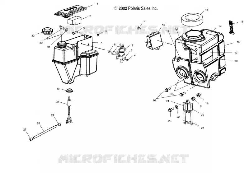 OIL TANK/AIR BOX