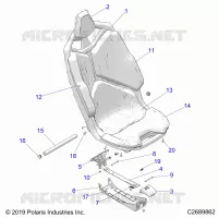 SEAT ASM.- Z23G4E92AL/BL (C2689862)