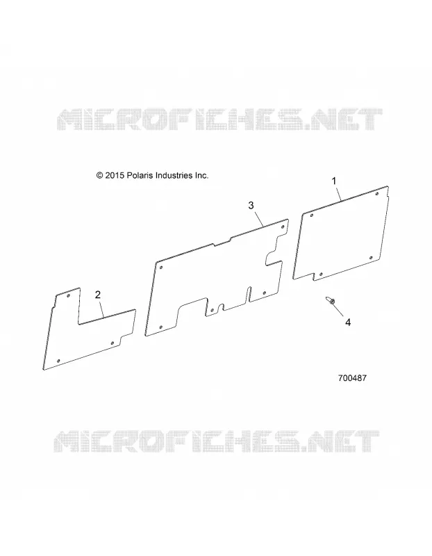 BODY, WHEEL WELL PLATES